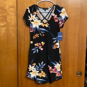 Floral tee dress